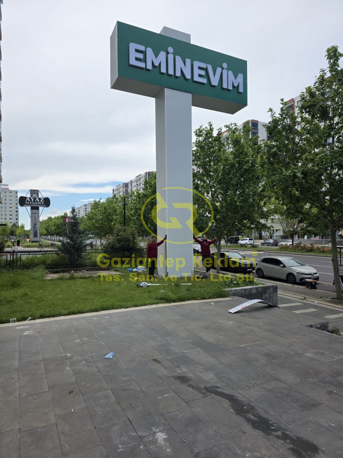 EMİNEVİM | Kurumsal Totem Tabela Uygulaması