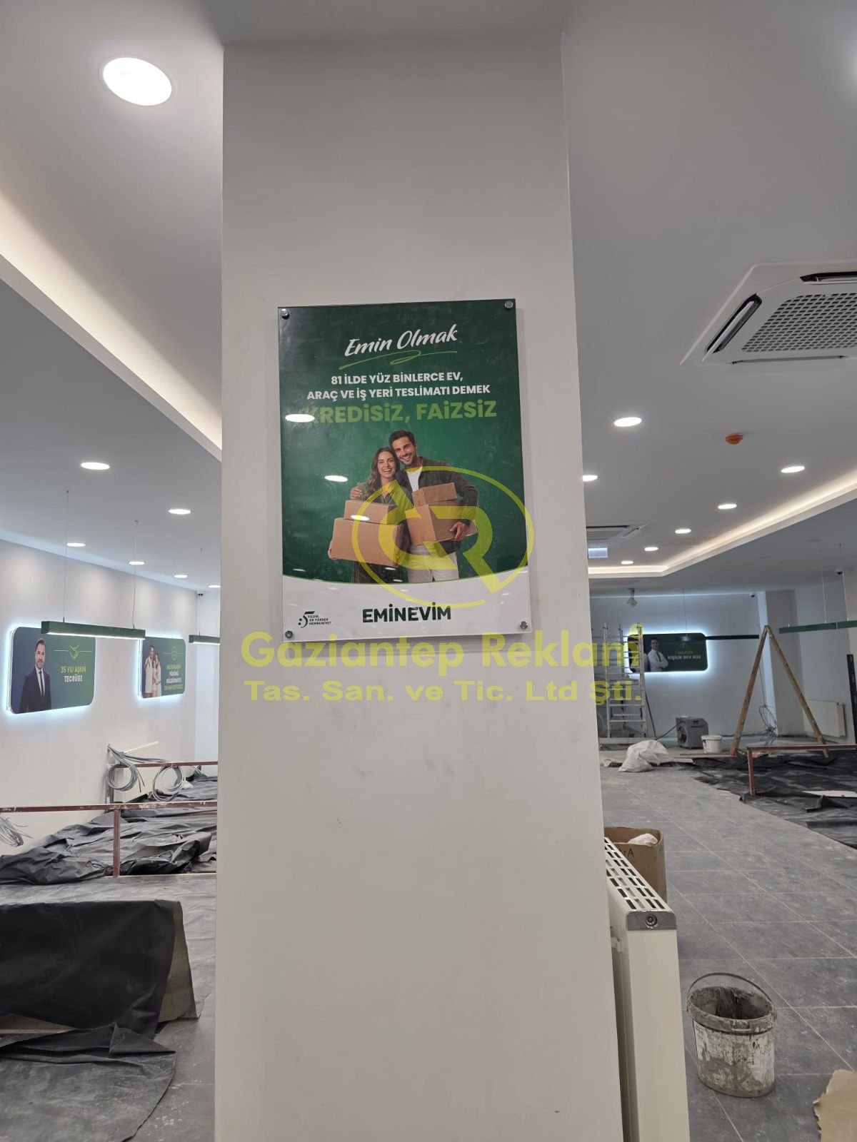 Eminevim Akrilik Duvar Panosu