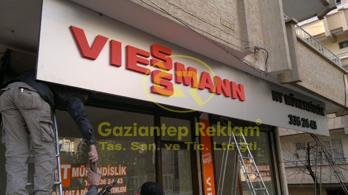 Kompozit Zeminde strafor Kabartma Harfler