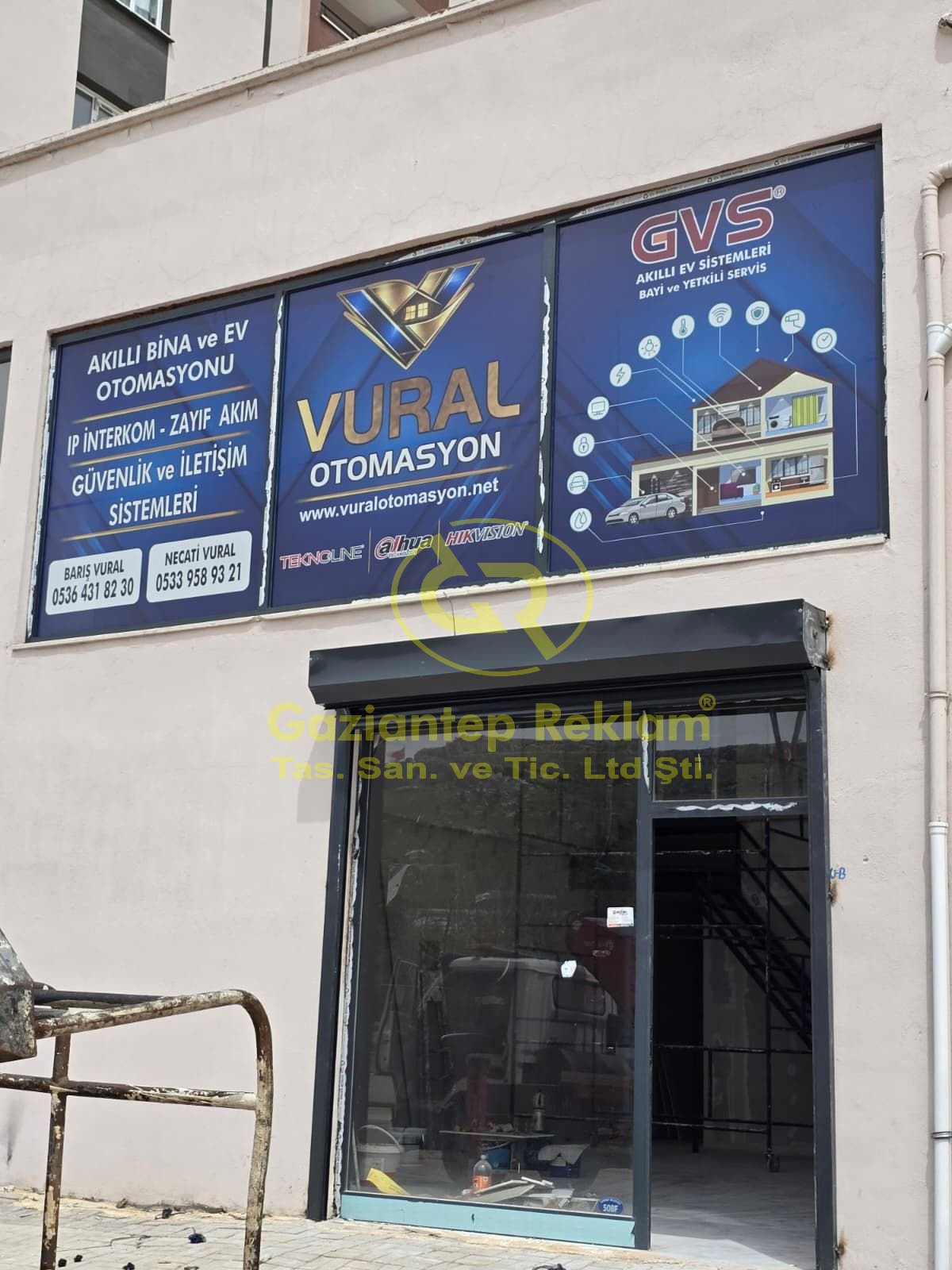 Kurumsal Cephe Giydirme - Dijital Baskı Sticker Uygulaması
