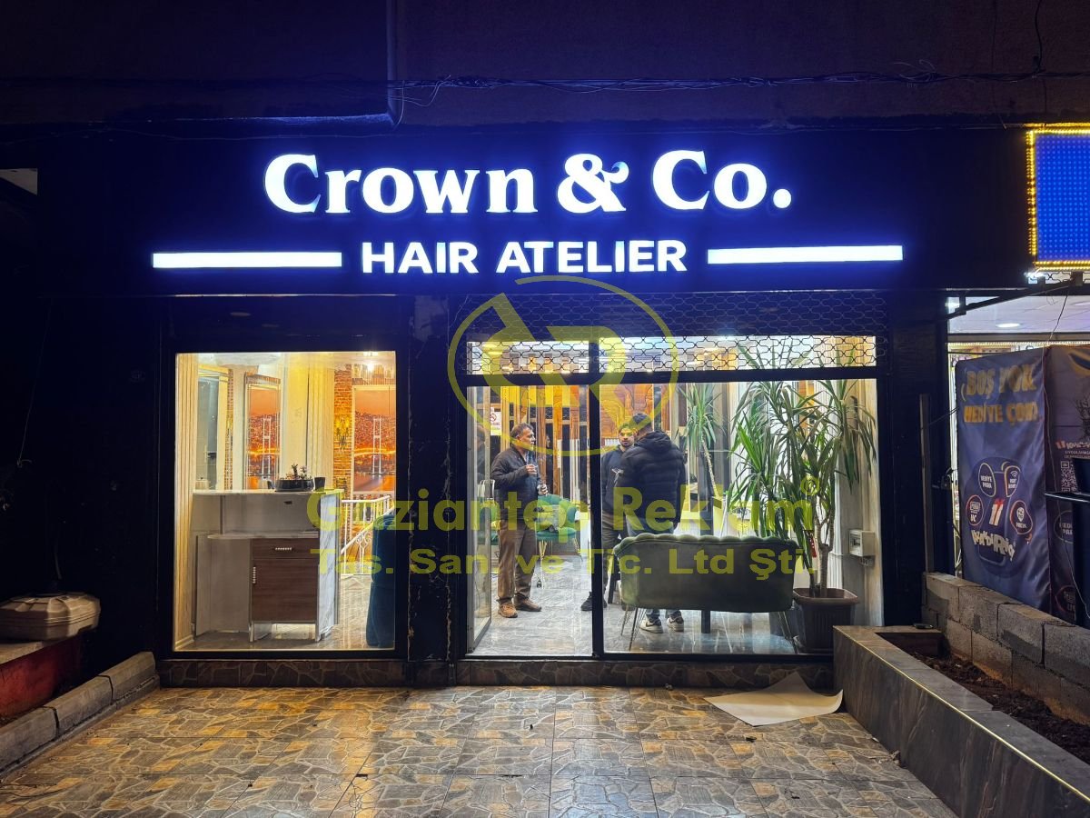 Yüksek Kontrastlı LED Aydınlatmalı Kutu Harf Tabela